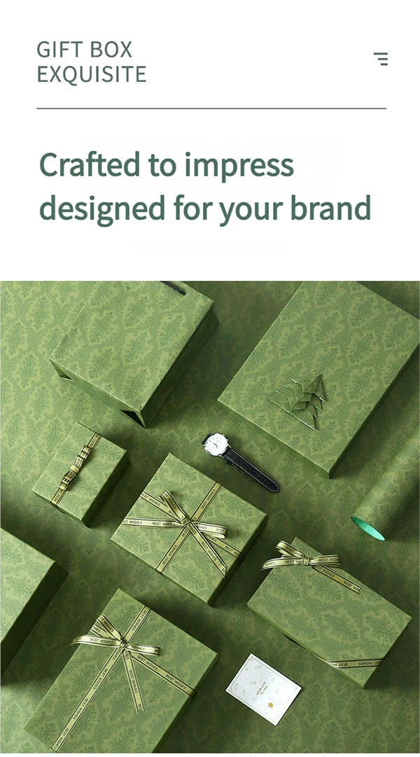 Vintage Style Christmas Wedding Birthday Packing Gift Box